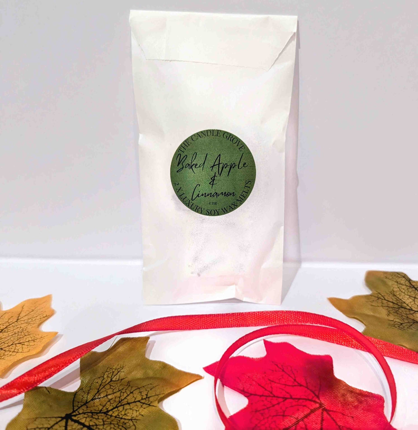 Baked Apple & Cinnamon Handmade Luxury Soy Wax Melts e75g