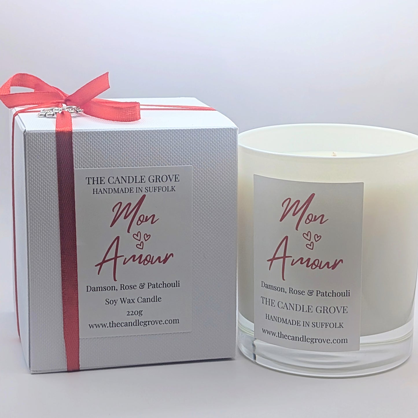 Mon Amour Handmade Luxury Soy Wax Candle 220g