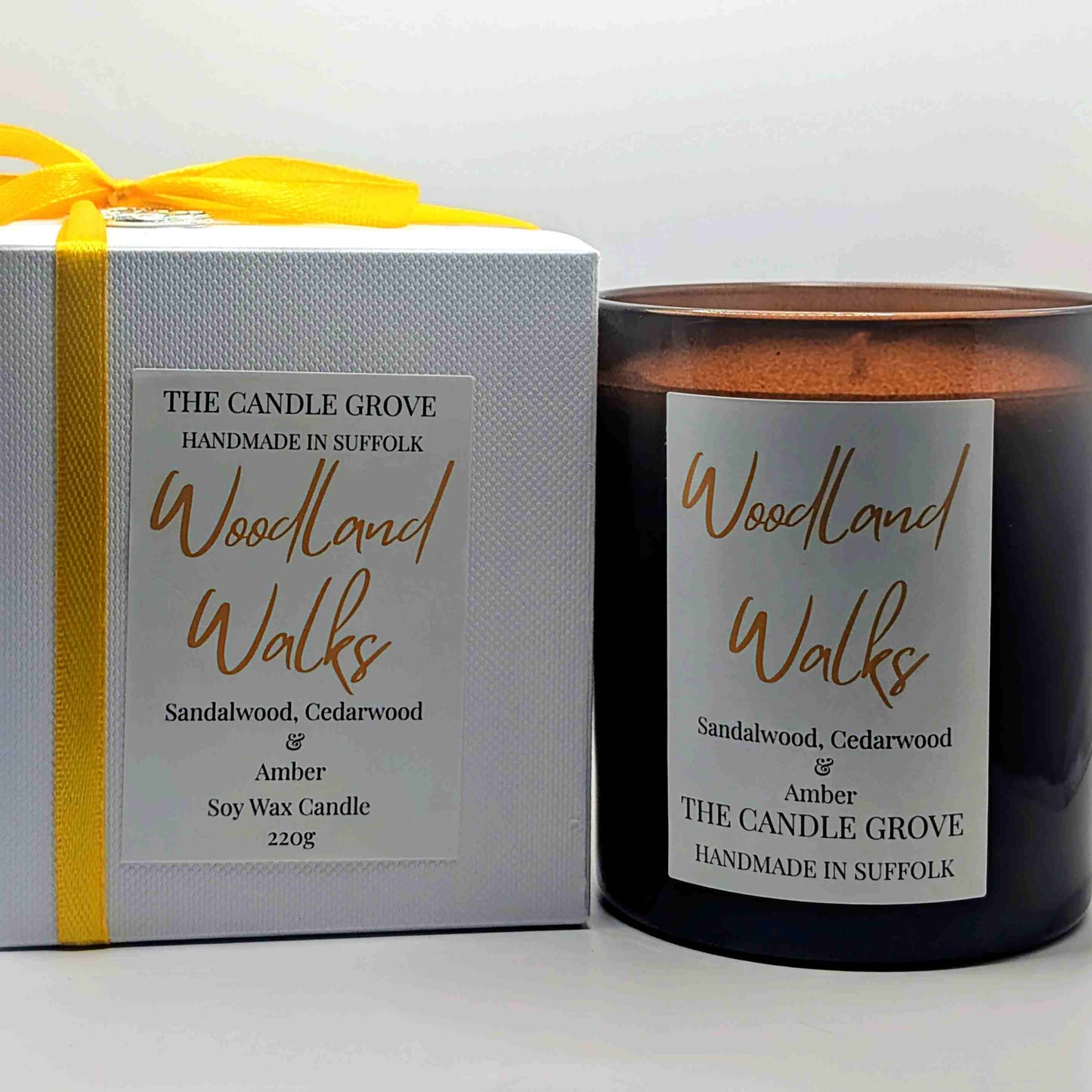 Woodland Walks Handmade Luxury Soy Wax Candle 220g