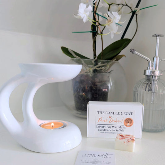 Peach Orchard Luxury Handmade Soy Wax Melts / Fruity Scented Wax Melts