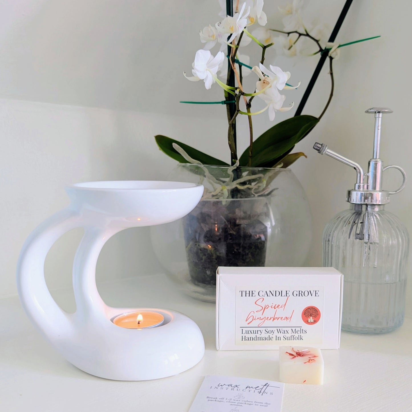 Spiced Gingerbread Handmade Luxury Soy Wax Melts e75g