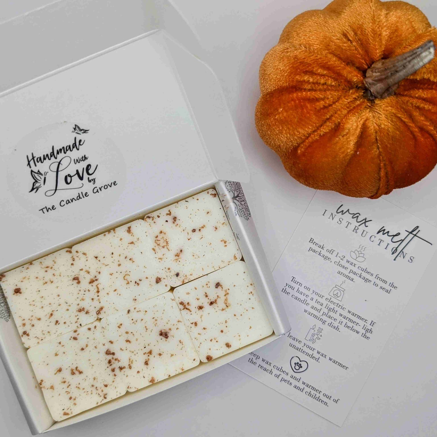 Pumpkin Spice Handmade Luxury Soy Wax Melts e75g
