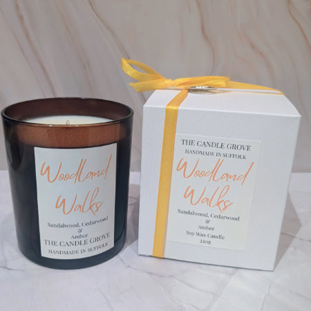 Woodland Walks Handmade Luxury Soy Wax Candle 220g