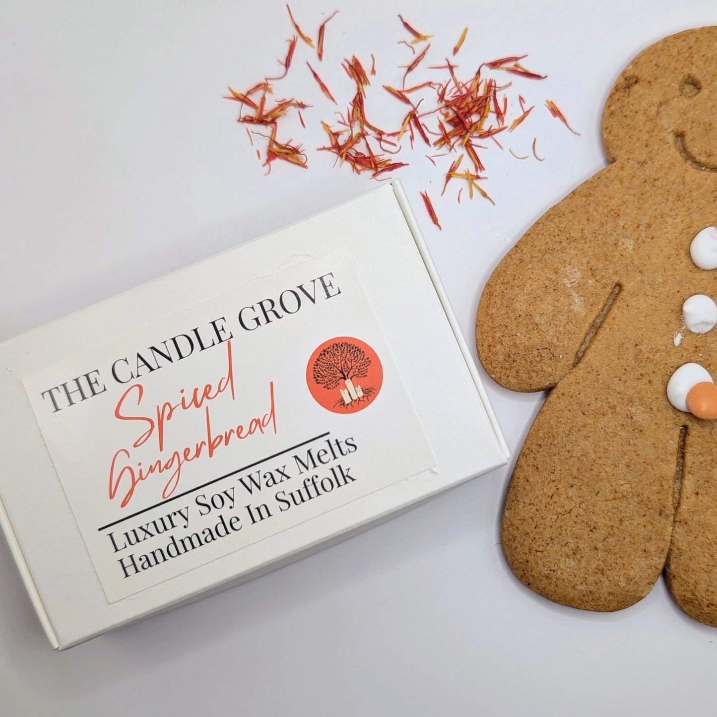 Spiced Gingerbread Handmade Luxury Soy Wax Melts e75g