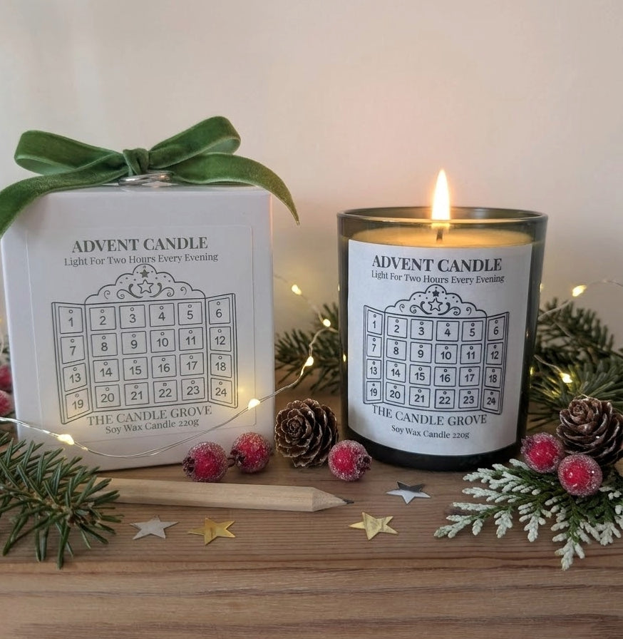 Advent Candle 🕯️✨Make the countdown to Christmas feel extra special .