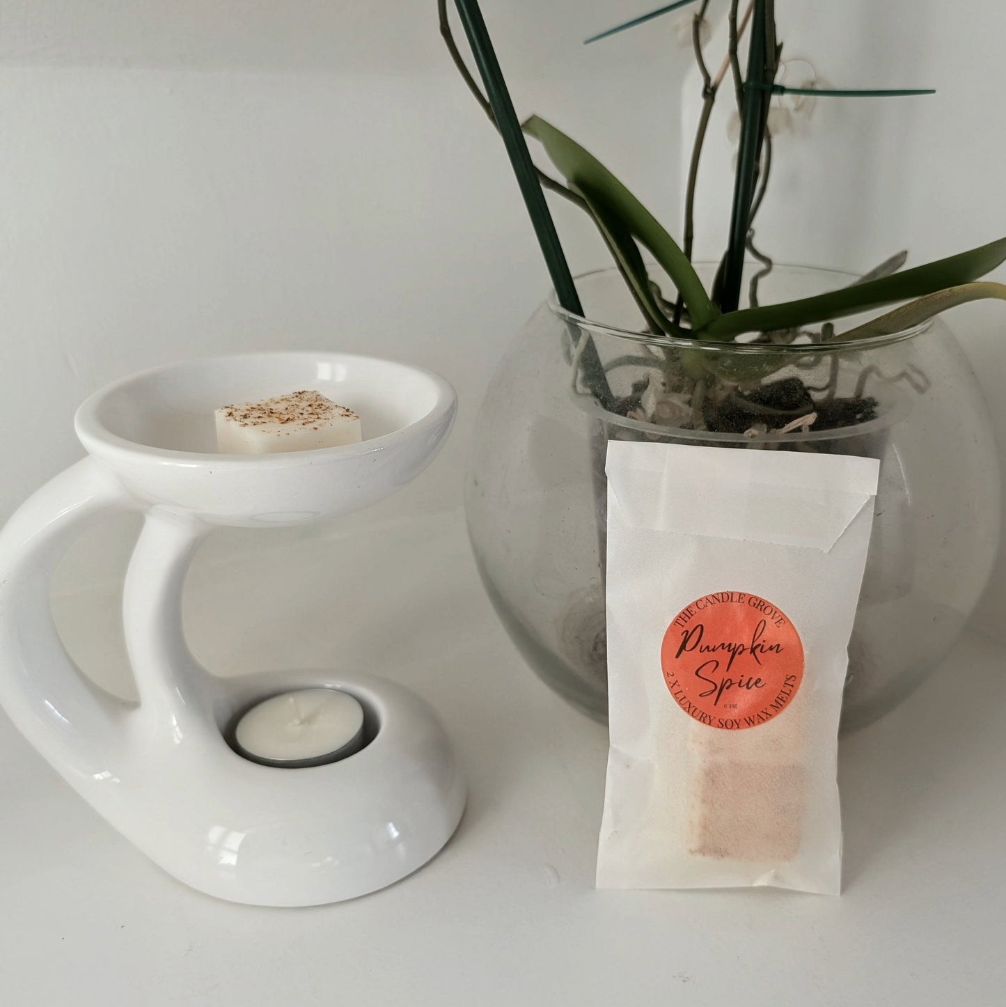 Pumpkin Spice Handmade Luxury Soy Wax Melts e75g