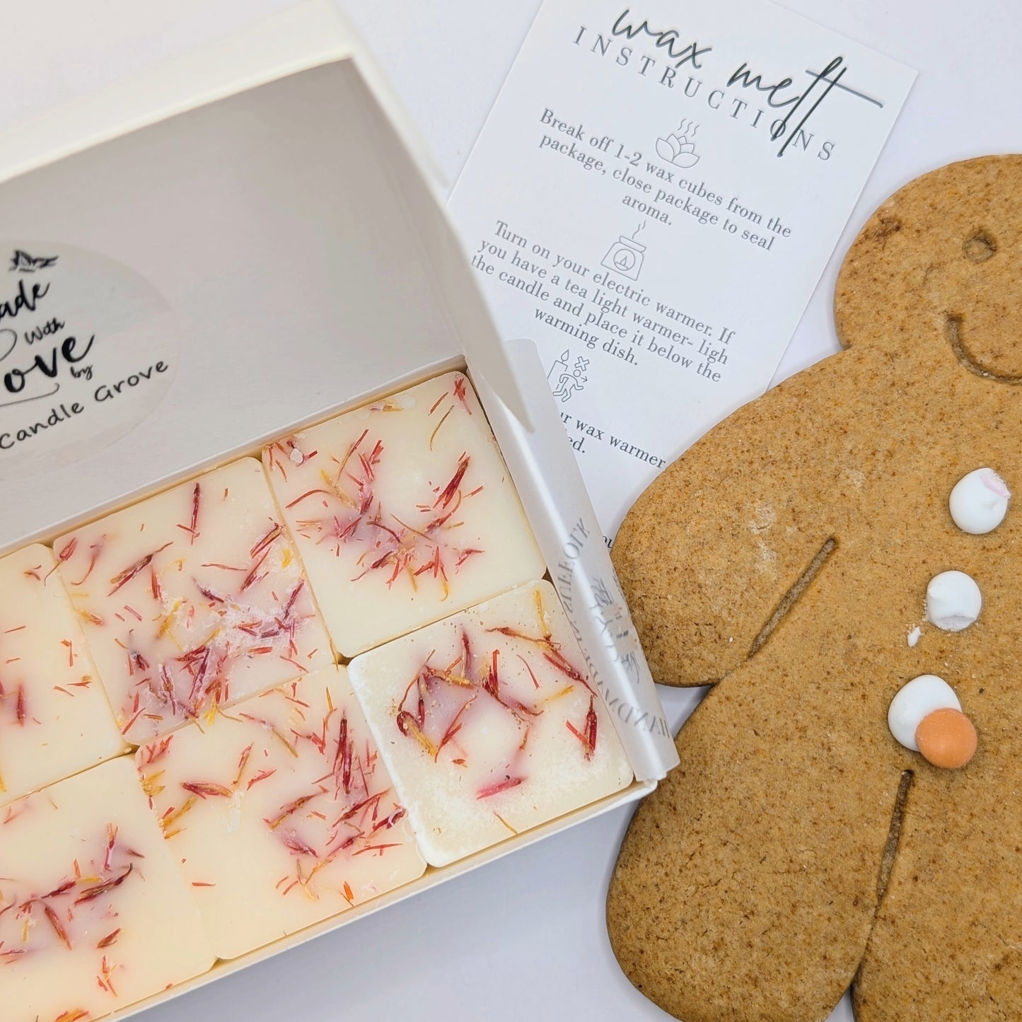 Spiced Gingerbread Handmade Luxury Soy Wax Melts e75g